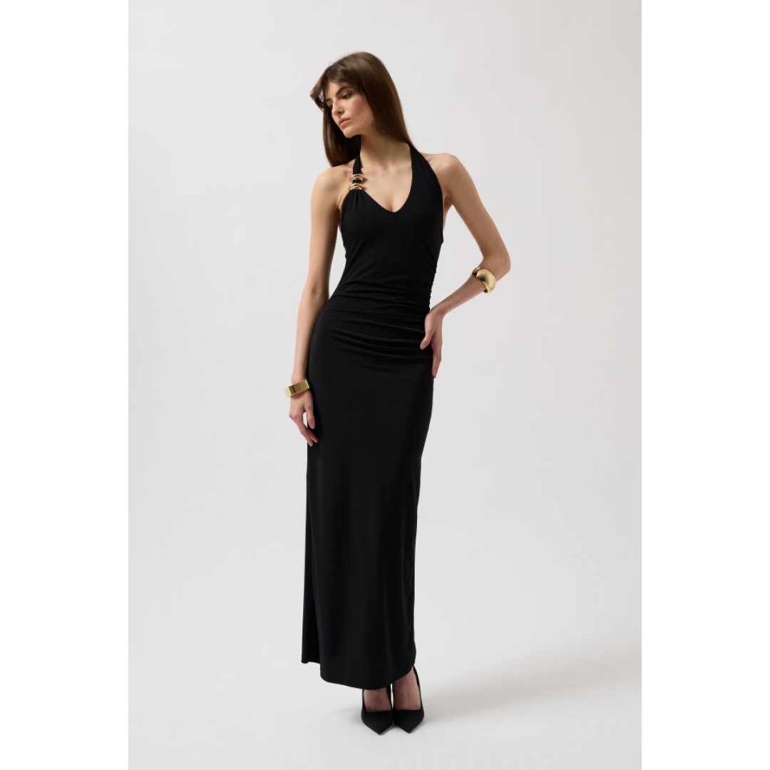 Aksesuar Detay Maxi Elbise - 156028 Aksesuar Detay Maxi Elbise - 156028