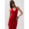 Aksesuar Detay Maxi Elbise - 156031 Aksesuar Detay Maxi Elbise - 156031
