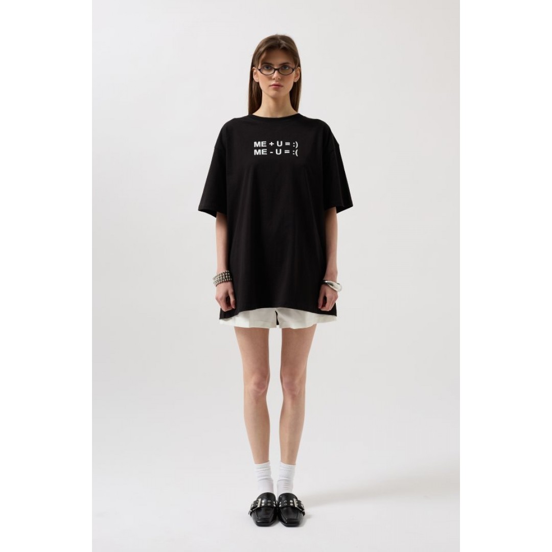 Kabartma Baskılı T-Shirt 156809