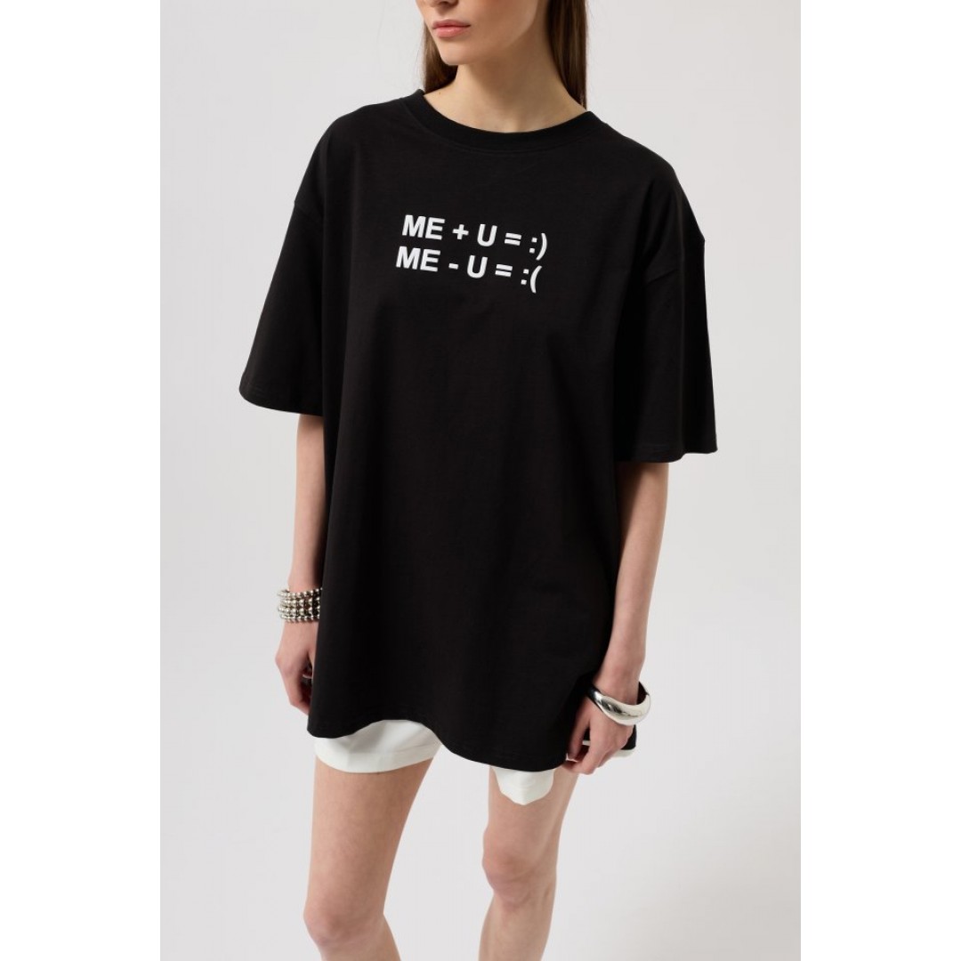 Kabartma Baskılı T-Shirt 156809