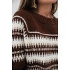 Nakışlı Oversize Kazak 157266