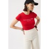Thanks God Baskılı Likralı Crop T-Shirt 157272 Thanks God Baskılı Likralı Crop T-Shirt 157272