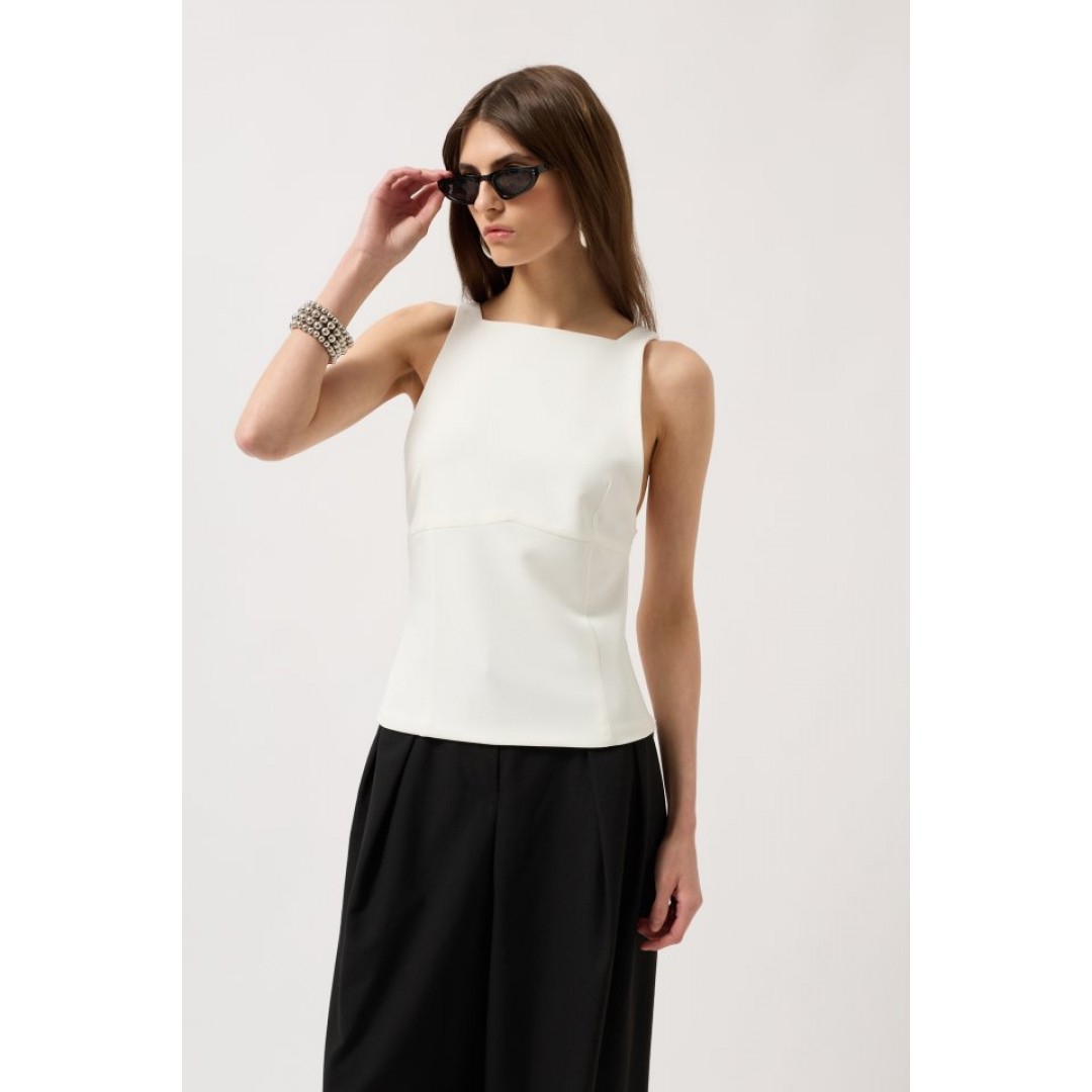 Sırt Kurdele Detay Bluz - 158236 Sırt Kurdele Detay Bluz - 158236