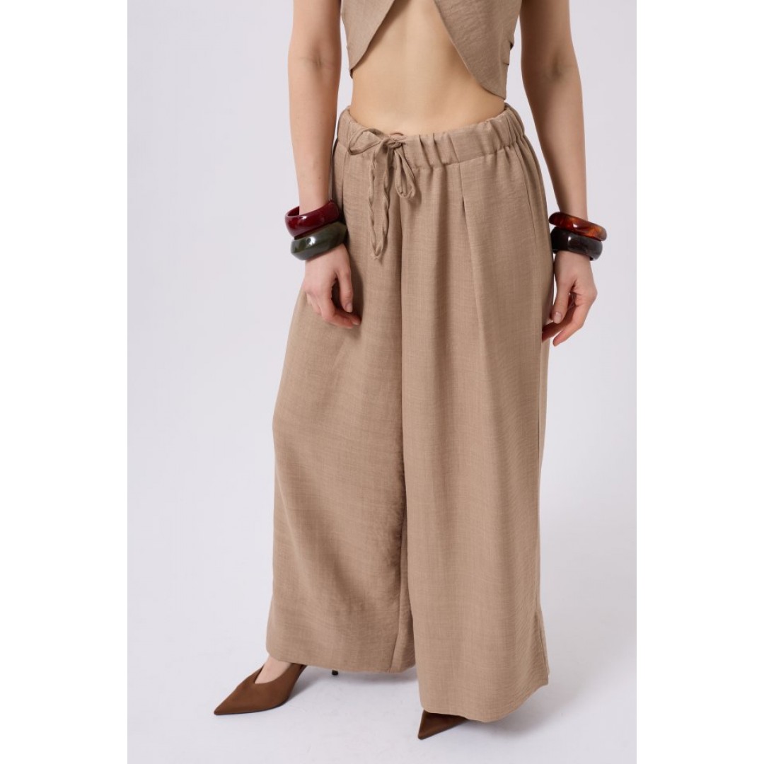 Düşük Bel Oversize Keten Pantolon 159285 Düşük Bel Oversize Keten Pantolon 159285
