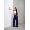 Yüksek Bel Straight Fit Palazzo Pantolon 159524