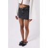 Asimetrik Bel Denim Mini Etek 160590 Asimetrik Bel Denim Mini Etek 160590