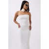 Straplez Dantel Maxi Elbise 160619 Straplez Dantel Maxi Elbise 160619