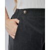 Dekorati̇f Düğmeli̇ Arka Bel Lasti̇kli̇ Büyük Beden Pantolon - 160662 Dekorati̇f Düğmeli̇ Arka Bel Lasti̇kli̇ Büyük Beden Pantolon - 160662