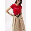 Delete My Ex Baskılı Likralı Crop T-Shirt 161637 Delete My Ex Baskılı Likralı Crop T-Shirt 161637