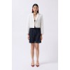Crop Keten Blazer Ceket 162131 Crop Keten Blazer Ceket 162131