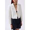 Crop Keten Blazer Ceket 162131 Crop Keten Blazer Ceket 162131