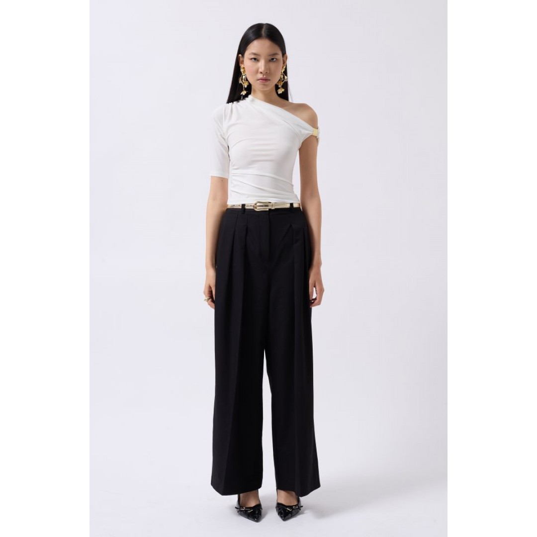 Aksesuar Detay Cutout Bluz 162134 Aksesuar Detay Cutout Bluz 162134