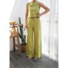 Keten Bluz Ve Pantolon İki̇li̇ Takim - 162162