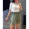 1884 Örme Mini Etek - Çağla 145143 1884 Örme Mini Etek - Çağla 145143