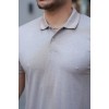 Erkek Yakalı Kagi Kumaş Kısa Kollu T-shirt 160900 Erkek Yakalı Kagi Kumaş Kısa Kollu T-shirt 160900
