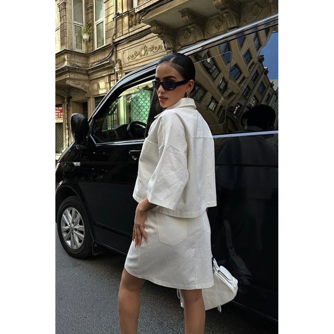 Naomi Gabardin Etek Takım 9740-08 155164 Naomi Gabardin Etek Takım 9740-08 155164