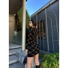 Kadın Bisiklet Yaka Uzun Kol Triko Mini Boy Elbise - 134640 Kadın Bisiklet Yaka Uzun Kol Triko Mini Boy Elbise - 134640