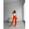 PANTOLON KAPALI CEP 3 DÜĞME DETAYLI - Orange 152238 PANTOLON KAPALI CEP 3 DÜĞME DETAYLI - Orange 152238