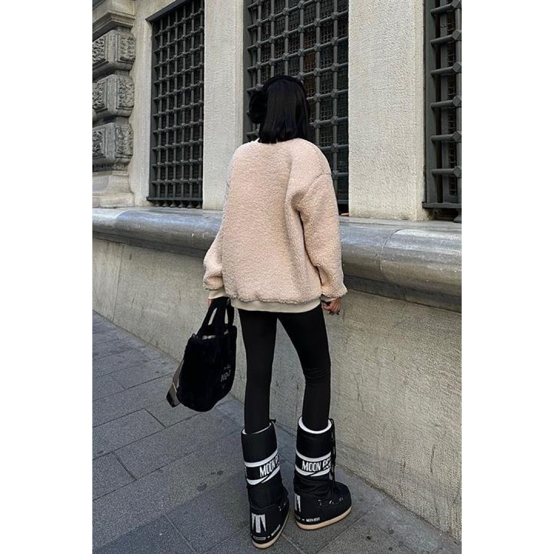 Göğsü Denim Garnili Sweatshirt 3402 158378 Göğsü Denim Garnili Sweatshirt 3402 158378