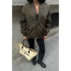 Victory Renkli Astar Bomber Ceket 7021-8 155729 Victory Renkli Astar Bomber Ceket 7021-8 155729