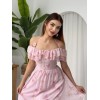 Elmi Çiçek Detaylı Elbise - 157280 Elmi Çiçek Detaylı Elbise - 157280