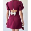Alka İncili Fiyonk Detay Elbise - 157358 Alka İncili Fiyonk Detay Elbise - 157358