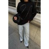 Gümüş Taşlı Sweatshirt 8052 158382 Gümüş Taşlı Sweatshirt 8052 158382