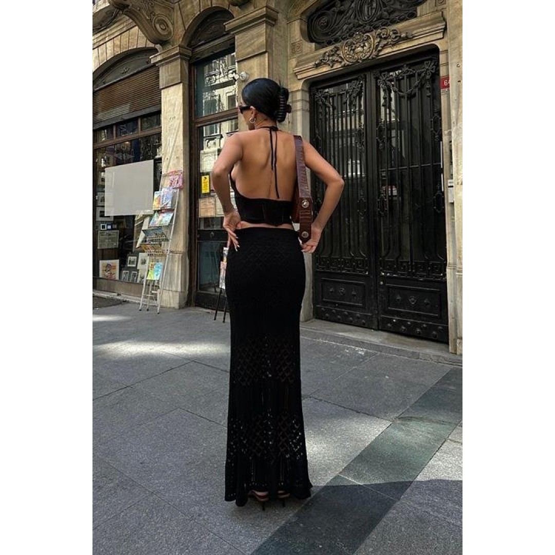 Adela Kroşe Etek Takım 9504-01 155781