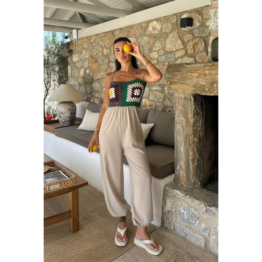 Jasmin Süzüneli Keten Tulum 1280-08 155703 Jasmin Süzüneli Keten Tulum 1280-08 155703