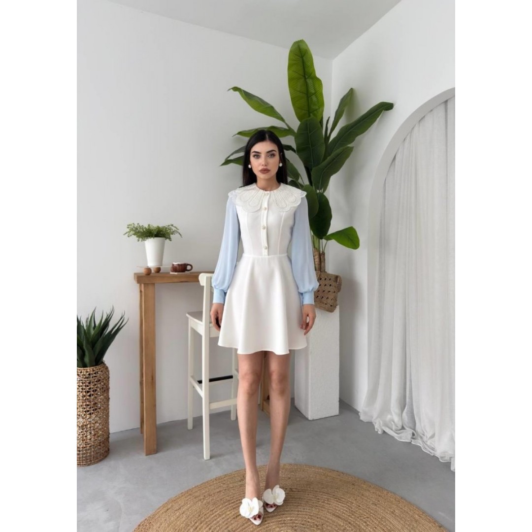 Asıo Bebe Yaka Elbise - 153531 Asıo Bebe Yaka Elbise - 153531