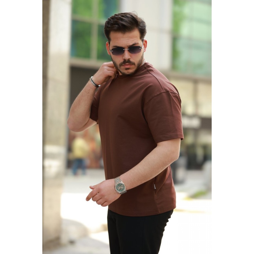 Erkek Kısa Kollu Basic Oversize Tshirt 159124 Erkek Kısa Kollu Basic Oversize Tshirt 159124