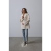Oversize Blazer Ceket - Natür 157477 Oversize Blazer Ceket - Natür 157477