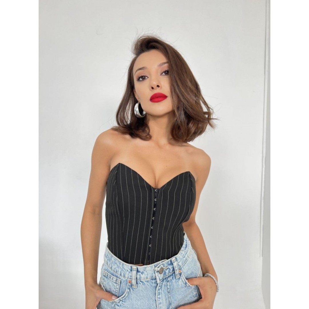 6324 CROP-SİYAH 156273 6324 CROP-SİYAH 156273