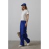 Beli Bağlamalı Brode Pantolon - Saks 157480 Beli Bağlamalı Brode Pantolon - Saks 157480