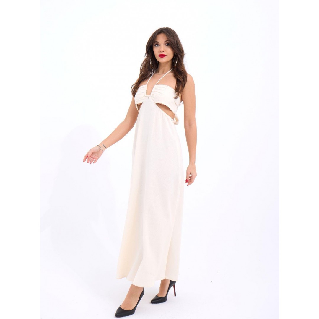 7024 ELBİSE-BEJ - 143542 7024 ELBİSE-BEJ - 143542