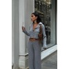Nancy Kruveze Yaka Crop Takım 9954 - 25 155857
