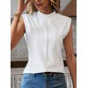 Kadın Kısa Reglan Kollu Yarı Balıkçı Yaka Ithal Krep Bluz - 160066 Kadın Kısa Reglan Kollu Yarı Balıkçı Yaka Ithal Krep Bluz - 160066