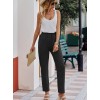 Kadın Beli Lastikli Keten Pantolon - 160143 Kadın Beli Lastikli Keten Pantolon - 160143