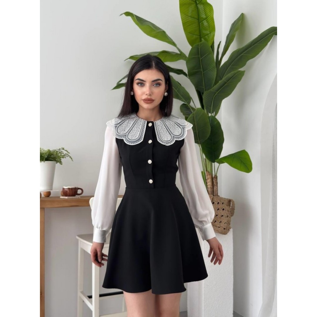 Asıo Bebe Yaka Elbise - 153532 Asıo Bebe Yaka Elbise - 153532