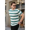 Erkek çift Renk Pamuklu örme Kumaş Kısa Kollu T-shirt 159922 Erkek çift Renk Pamuklu örme Kumaş Kısa Kollu T-shirt 159922