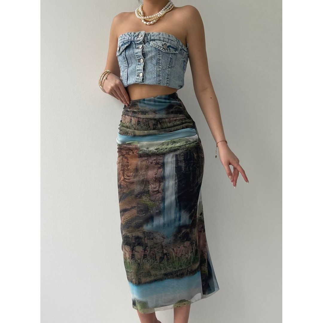 Lara Transparan Midi Etek 147506