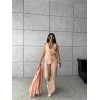 ÇİZGİLİ KETEN YELEK-PANTOLON TAKIM - Orange 152059 ÇİZGİLİ KETEN YELEK-PANTOLON TAKIM - Orange 152059