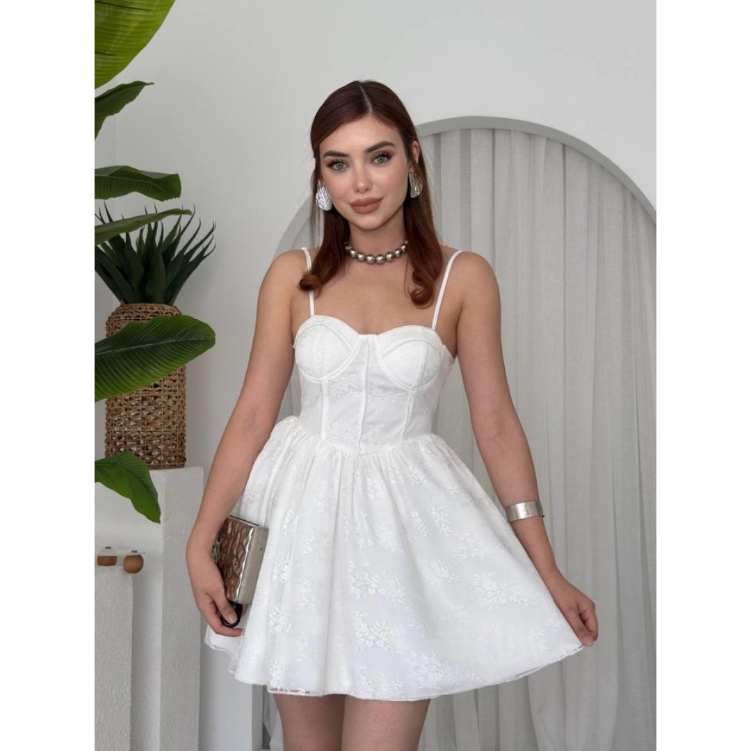 Toba İp Askılı Elbise 163430 Toba İp Askılı Elbise 163430