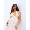 6856 ELBİSE-EKRU 143477 6856 ELBİSE-EKRU 143477