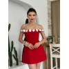 Alyosa Çiçek Detaylı Elbise - 159896 Alyosa Çiçek Detaylı Elbise - 159896
