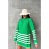 Palgen Çizgili Oversize Kazak 1195-09 155778 Palgen Çizgili Oversize Kazak 1195-09 155778