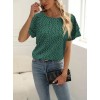 Kadın Kısa Kollu Kolları Volanlı Baskılı Süprem Bluz 156568 Kadın Kısa Kollu Kolları Volanlı Baskılı Süprem Bluz 156568