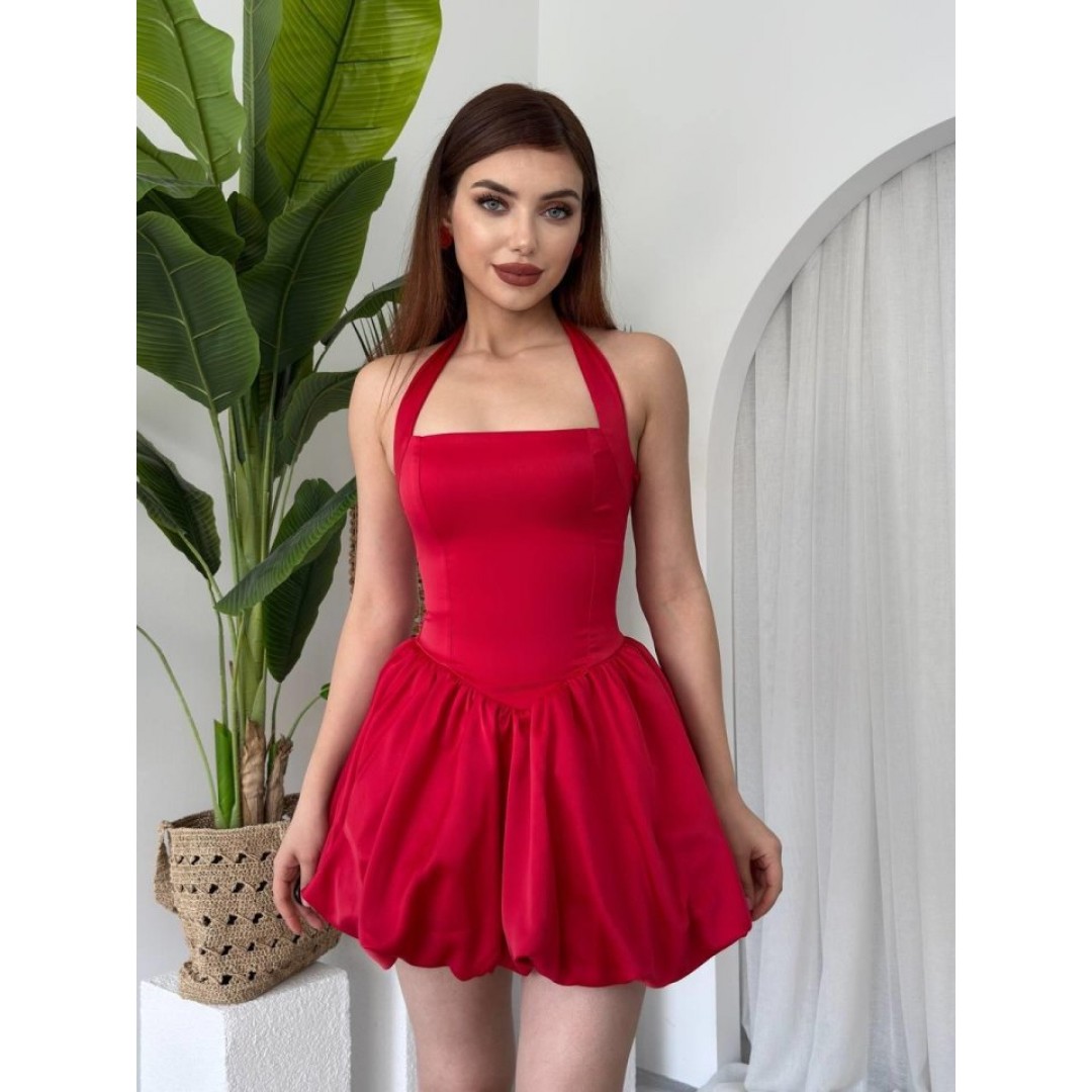 Slim Mini Elbise 159052