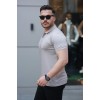 Erkek Yakalı Kagi Kumaş Kısa Kollu T-shirt 160900 Erkek Yakalı Kagi Kumaş Kısa Kollu T-shirt 160900