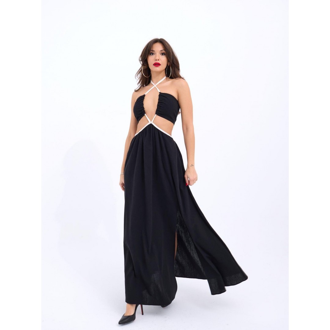 6982 ELBİSE-SİYAH 143714 6982 ELBİSE-SİYAH 143714